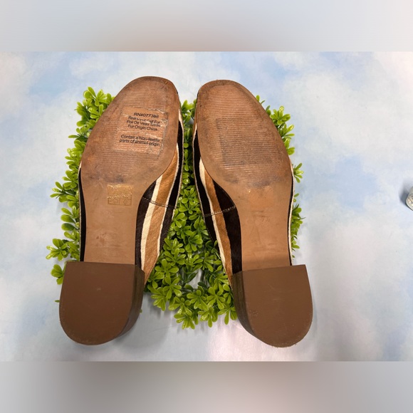 MADEWELL Willa Striped Calf Hair Loafers - Picture 8 of 9